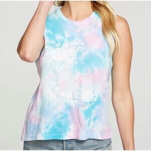 Chaser Sz S Tie-Dye Flower Power